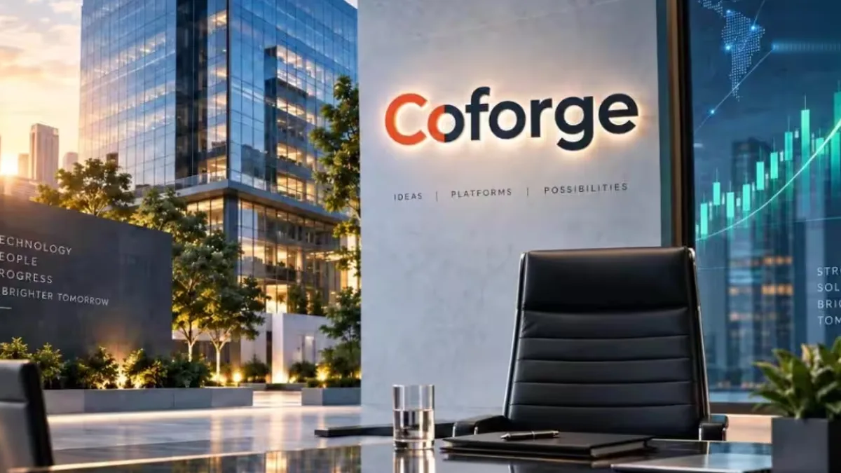 Coforge boardroom with executives discussing governance