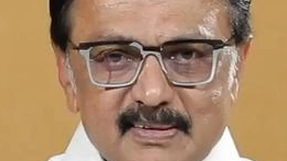 M.K. Stalin speaking at a press conference