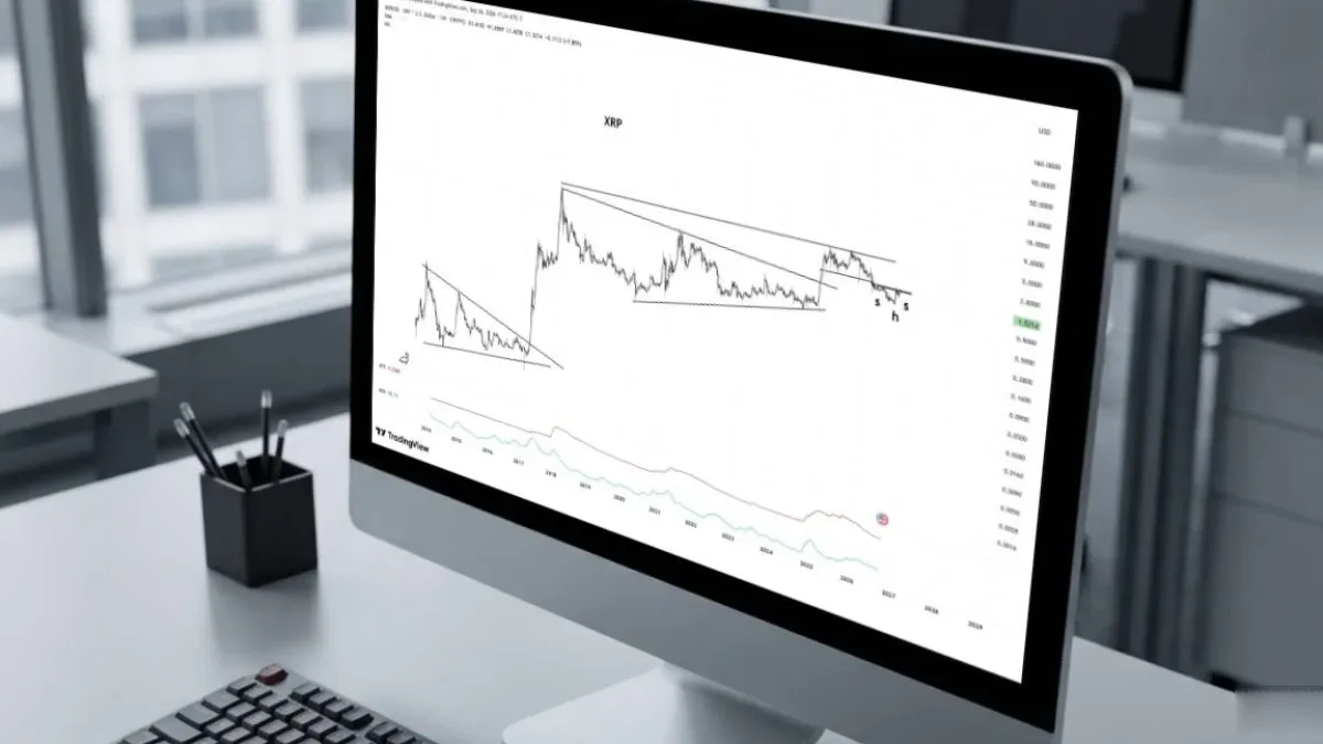 XRP price chart showing a potential advance to $5.40