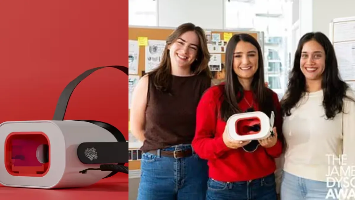 A team of Harvard students has developed a low-cost infrared eye-tracking headset that can screen athletes for concussions in about 60 seconds.