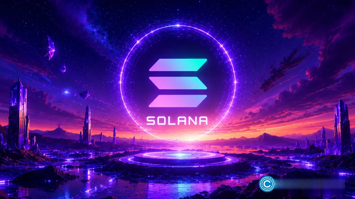 Solana price chart