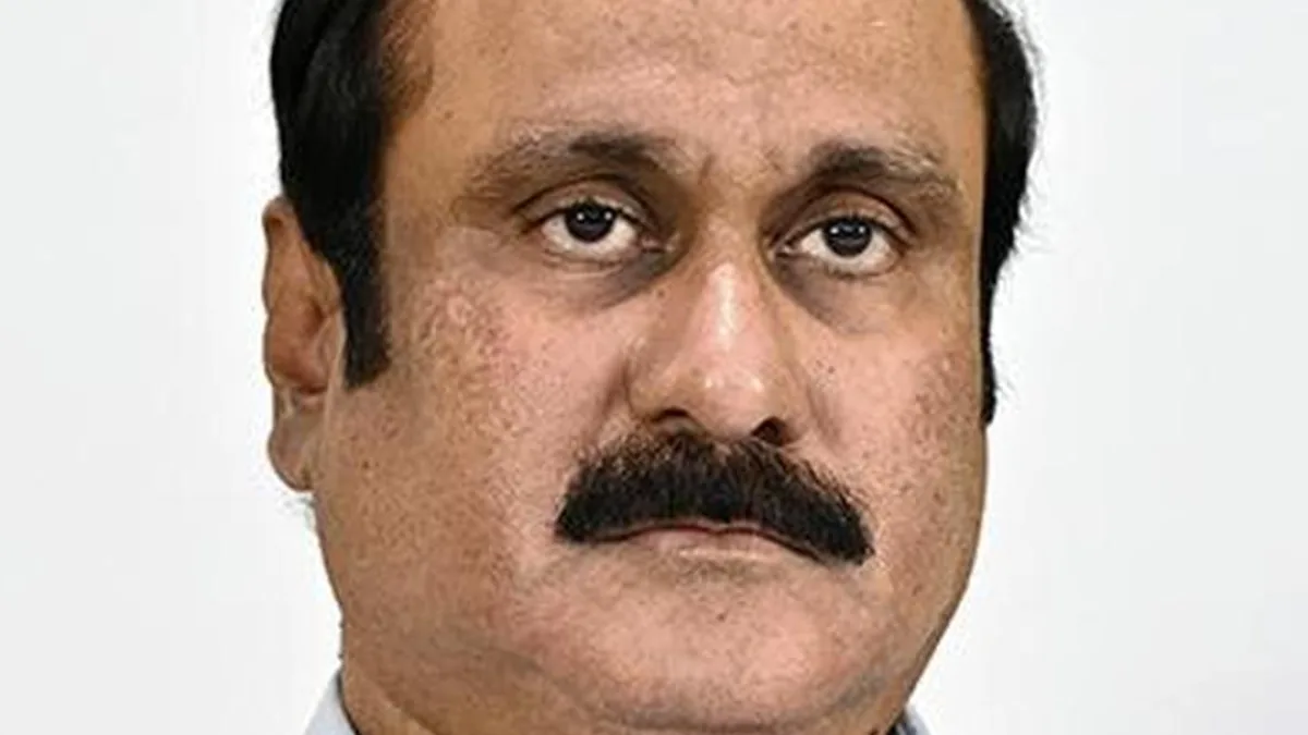 Anbumani Ramadoss speaking at a press conference