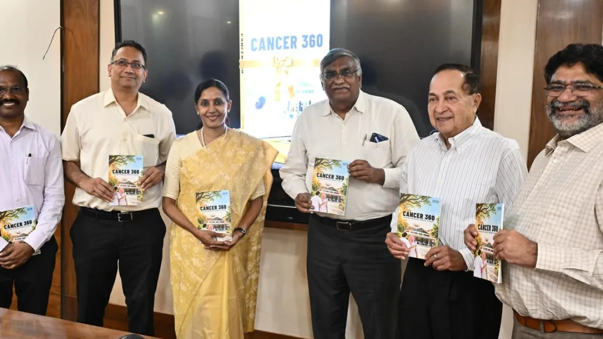 Cancer 360 book launch at The Hindu office in Chennai