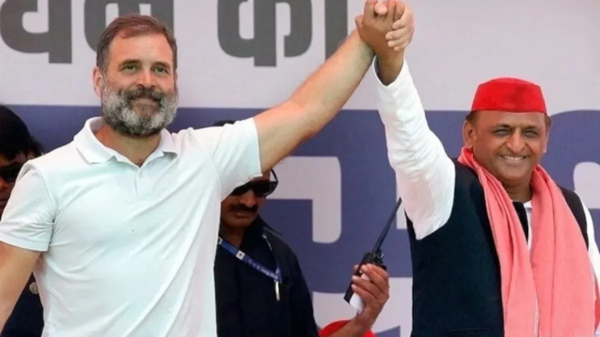 Congress and Samajwadi Party leaders meeting to discuss seat sharing