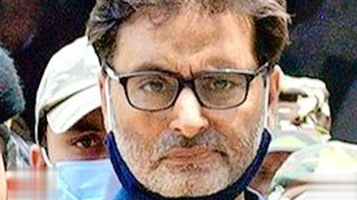 Yasin Malik, JKLF leader, in a court appearance