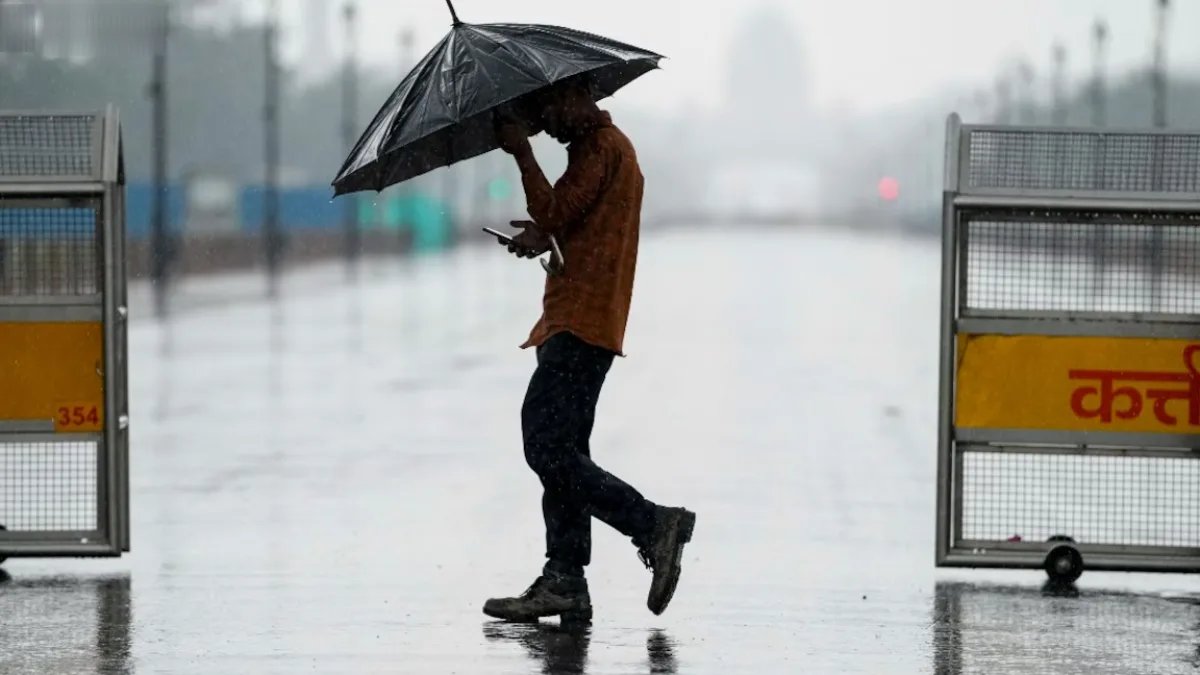 Rainy day in Delhi