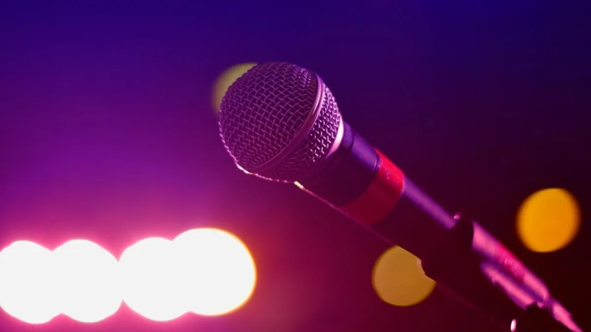 Freddie Jackson performing on stage