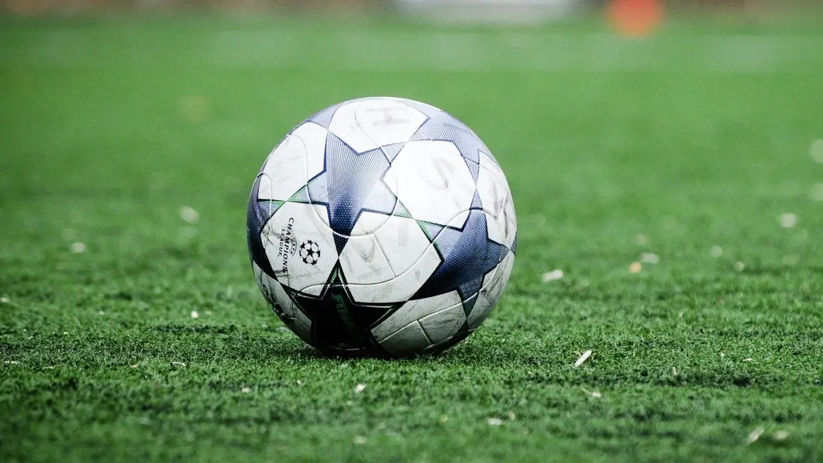 Europa League football players in action