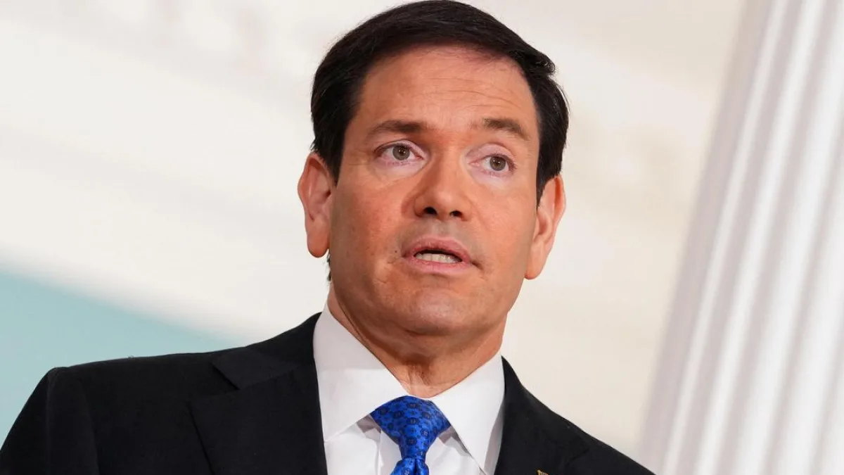 US Secretary of State Marco Rubio meeting with Indian officials