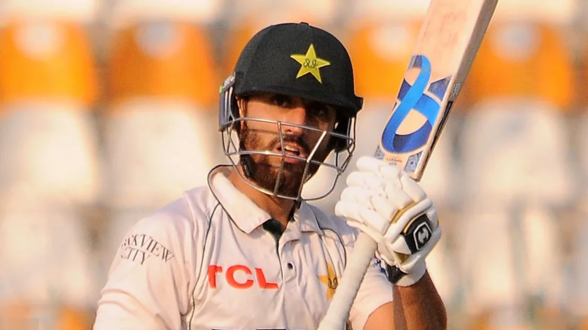 Pakistan cricket team in action