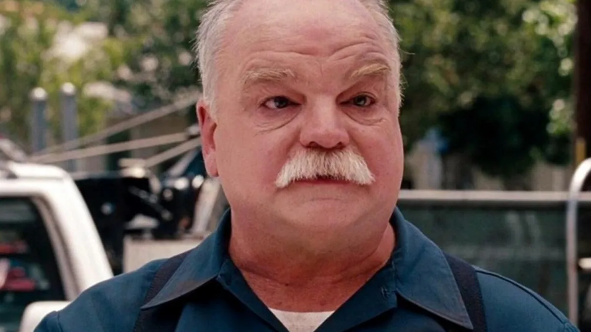 Richard Riehle in a scene from Office Space