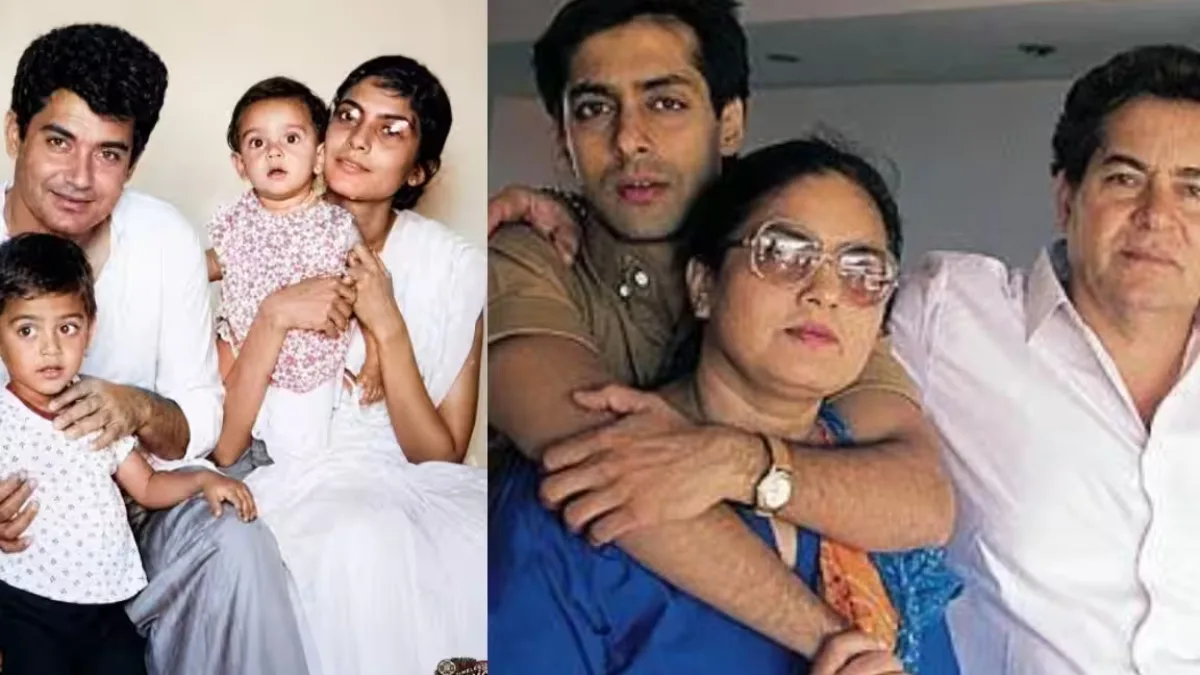 Salman Khan with his family