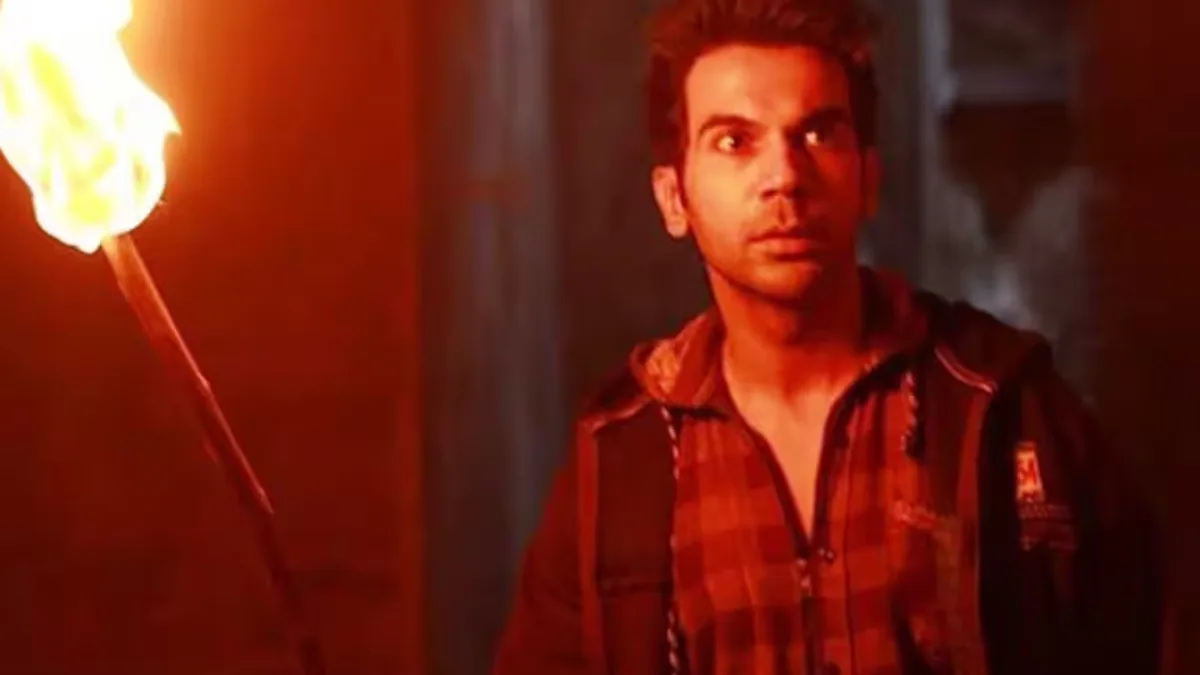 Stree 3 poster with Rajkummar Rao