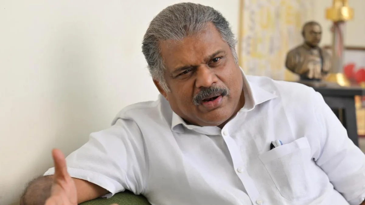 G.K. Vasan, leader of the Tamil Maanila Congress