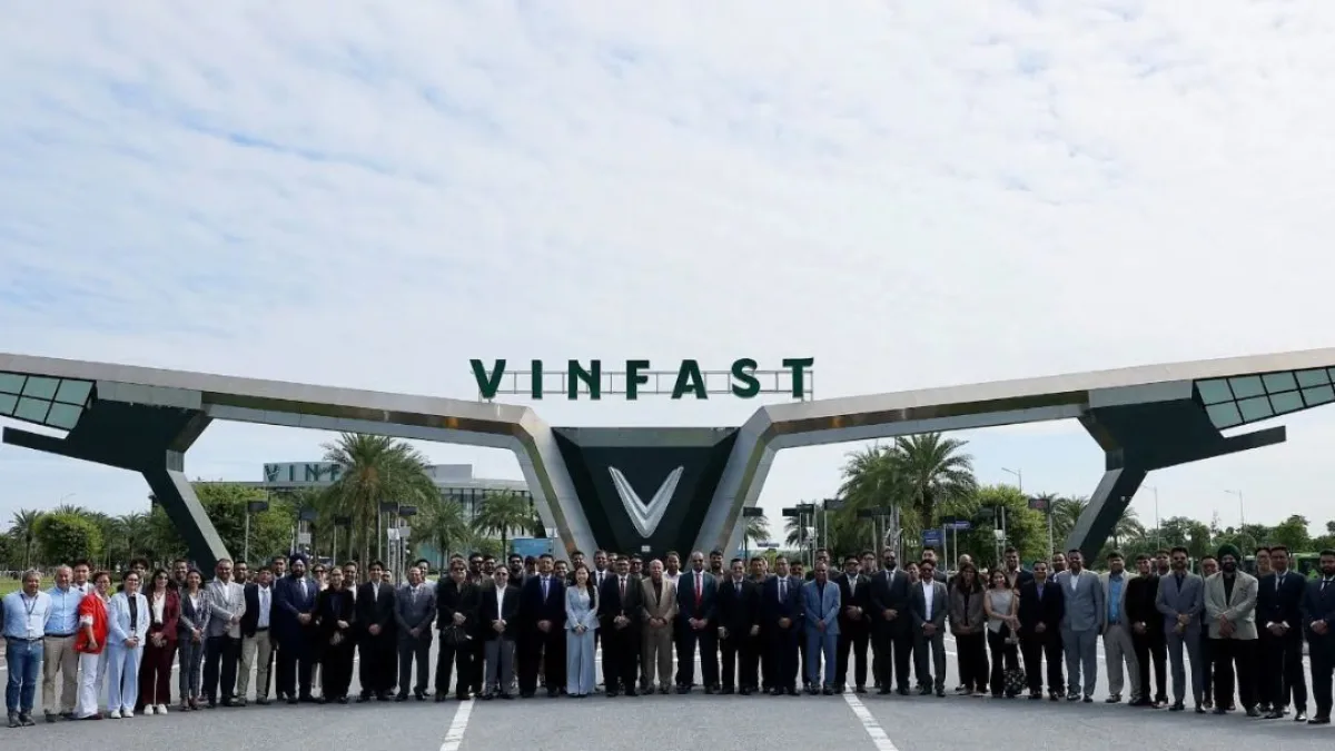 VinFast electric scooters in India