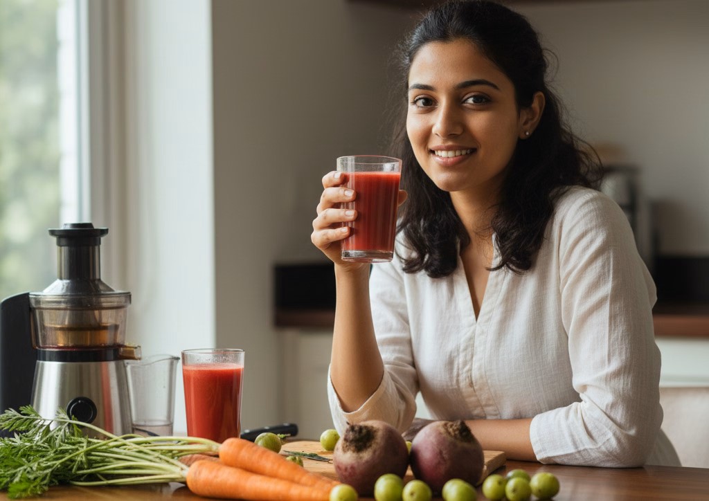 What Happens When You Drink Amla, Beetroot & Carrot Juice Daily for 30 Days