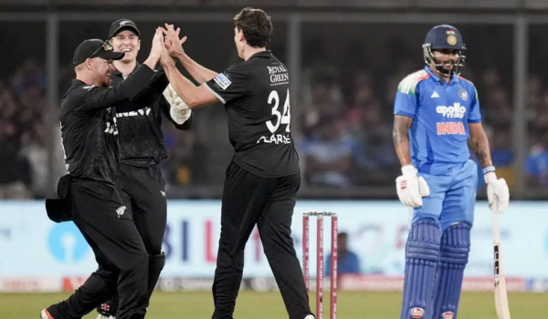 New Zealand Defeat India by 41 Runs to Win ODI Series in Indore