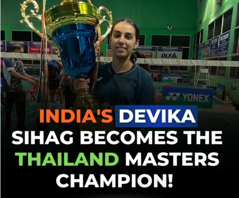 Devika Sihag Wins Maiden BWF Super 300 Title at Thailand Masters
