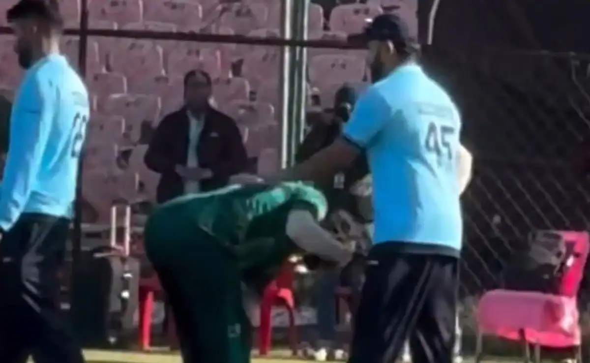 Sikkim Player's Heartwarming Gesture Towards Rohit Sharma During Vijay Hazare Trophy Match