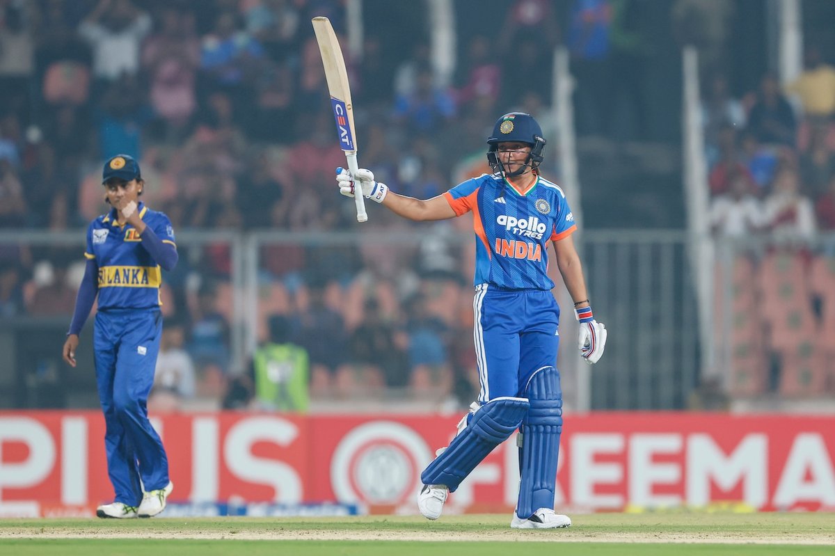 Harmanpreet Kaur's Stellar Performance Leads India to 5-0 Series Victory Over Sri Lanka